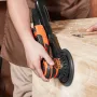 Random Orbital Sander 6-Inch, 350W Brushless Orbital Sander, 10,000 PRM 6 Variable Speed Electric Palm Sander with 10PCS Sandpap