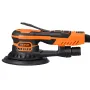 Random Orbital Sander 6-Inch, 350W Brushless Orbital Sander, 10,000 PRM 6 Variable Speed Electric Palm Sander with 10PCS Sandpap