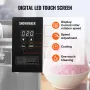 Commercial Snowflake Ice Machine, 375LBS/24H Snowflake Ice Maker, Stainless Steel Ice Shaver Machine, Electric Snow Cone Maker, 