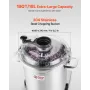 Food Processor & Vegetable Chopper 18L Food Grade rustfrit