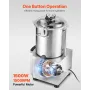 Food Processor & Vegetable Chopper 18L Food Grade rustfrit