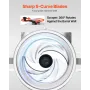 Food Processor & Vegetable Chopper, 18L Food-Grade Stainless Steel Food Processor Chopper with S-Curve Blade and Scraper, Ideal 
