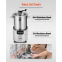 Food Processor & Vegetable Chopper 18L Food Grade rustfrit