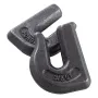 Weld-on Grab Chain Hooks 3/8" Heavy Duty Tow Hook G70 Forged Steel 6 Packs Tractor Hook Weldable Compatible for Tractor Bucket, 