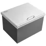 20 "X16" X13 "Drop in is Chest Ice Cooler Ice Bin Rustfrit stål
