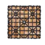 Interlocking Deck Fliser Solid Wood 27 Pack 12 "X12" Camphor