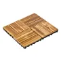 Interlocking Deck Fliser Solid Wood 27 Pack 12 "X12" Camphor