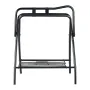 Folding Saddle Rack, 28 x 19 x 37.5 in, Freestanding Horse Saddle Stand, Portable Horse Blanket Holder, Heavy Duty Steel Saddle 