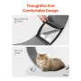 Cat Exercise Wheel, 31.5 in, Large Cat Running Wheel with Secure Brake & Carpeted Runway, Quiet Operation Cat Treadmill, Indoor 
