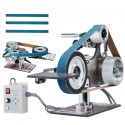 Belt Grinder Sander 30 x 1-Inch Variable Speed with VFD 2 Grinding Moulds