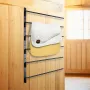 Wall Mounted Saddle Rack, 30.9 x 29.9 x 5.5 in, Swing Out Saddle Holder, Six Tiers Horse Saddle Stand, Space Saving Horse Pad an