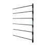 Wall Mounted Saddle Rack, 30.9 x 29.9 x 5.5 in, Swing Out Saddle Holder, Six Tiers Horse Saddle Stand, Space Saving Horse Pad an