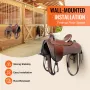 Wall Mount Saddle Rack med pad bar 8 pakker heste sadelstativ