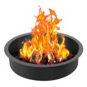 Fire Pit Ring Round 40â €  Outer 36â €  Indre stålforing DIY Campfire Firepit