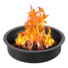 Fire Pit Ring Round 40â €  Outer 36â €  Indre stålforing DIY Campfire Firepit