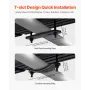 Roof Rack Water Tank, 4.5 Gal, Multi-Dispensing Outdoor Tank with 2 Splash-Guard Panels & T-slot, High-Capacity Aluminum Tank wi