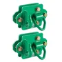 3/8 "Traktor Bucket Hooks Grad 70 Forged Steel 2 Pack Grab