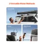 Roof Rack Water Tank, 7 Gal, Multi-Dispensing Outdoor Tank with 2 Splash-Guard Panels & T-slot, High-Capacity Aluminum Tank with