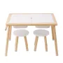 Kids Sensory Table & Stol Sæt Sand Water Play Table med 2