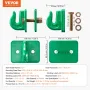 3/8 "Traktor Bucket Hooks Grad 70 Forged Steel Grab Hooks