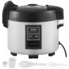 Commercial Rice Cooker 45-Cup Non-Stick Pot 9L 12H Keep Warm Restaurant