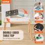 Sensory Table for Toddlers, Kids Activity Table with Double-Sided Tabletop & Non-Slip Feet, Indoor/Outdoor Play Activity Table, 