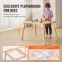 Sensory Table for Toddlers, Kids Activity Table with Double-Sided Tabletop & Non-Slip Feet, Indoor/Outdoor Play Activity Table, 
