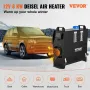 8 kW dieselluftvarmer, dieselparkeringsvarmer, alt sammen i en