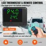 5-8KW Diesel Air Heater, Diesel Parking Heater, All in One 12V Truck Heater, One Outlet Hole, with Black LCD Switch, Fast Heatin