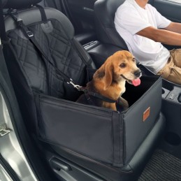 Dog Booster Car Seat Pet Car Seat for Small Dog up to 26 lbs Black