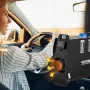 5-8KW Diesel Air Heater, Diesel Parking Heater, All in One 12V Truck Heater, One Outlet Hole, with Black LCD Switch, Fast Heatin