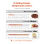 Portable Induction Cooktop, 2200W Electric Induction Burner with 9 Temperature Settings, Countertop Induction Hot Plate with 4H 
