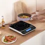Bærbar induktionskogeplade 2200W bordplade brænder 9 temp