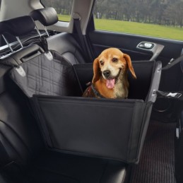 Dog Booster Car Seat Pet Car Seat for S M L Dogs up to 40 lbs Black