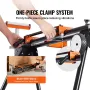 Miter Saw Stand 550 Lbs Load Capacity Steel Collapible Stand