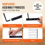 Vægmonteret sadelstativ Tre niveauer Swing Out Saddle Pad Holder