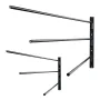 Vægmonteret sadelstativ Tre niveauer Swing Out Saddle Pad Holder