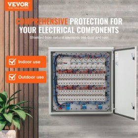 Elektrisk stålindkapslingsboks Nema 4 Udendørs kabinet 24 x 24 x 8 '' UL