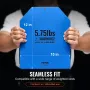 Vægtvestplader til styrketræning, der kører træning 2x5,75 lb