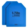 Vægtvestplader til styrketræning, der kører træning 2x5,75 lb