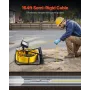 Sewer Camera, 164 ft/50 m, 4.3-inch Drain Inspection Camera with Lights- 6 Adjustable LED, 16GB Card, 3X Zoom & 8500mAh High-Cap