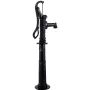 Hand Water Pump with Stand, 40 x 23.9 x 135 cm(15.7 x 9.4 x 53.1 inch) Pitcher Pump & 66 cm(26 inch) Pump Stand with Pre-set 12.