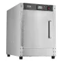 Hot Box Food Warmer, 4-Tier Concession Warmer with Water Tray, 4 Pans, Single-door and Adjustable Shelves, Stainless Steel Food 