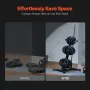 Vægtplade Rack Home Gym Barbell Storage Stand 2 tommer 1000 lbs