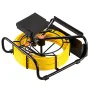 Sewer Camera, 98 ft/30 m, 4.3-inch Drain Inspection Camera with Lights - 6 Adjustable LED, 16GB Card, 3X Zoom & 8500mAh High-Cap