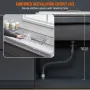 36 "X18" X14 "Drop in is Chest Ice Cooler Ice Bin Rustfrit stål