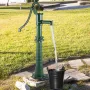 Hand Water Pump with Stand, 40 x 23.9 x 131 cm(15.7 x 9.4 x 51.6 inch) Pitcher Pump& 66 cm(26 inch) Pump Stand with Pre-set 12.7
