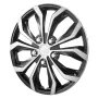 Wheel Rim Cover Hubcaps, 15 in Diameter, Sturdy & Durable Scratch-Resistant Hubcap with Snap & Valve Nozzle Hole, ABS & PC Hubca