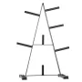 Weight Plate Rack, A Frame Weight Plate Tree for 1-Inch Weight Plates, Standard Weight Plate Tree, 500 lbs Load Capacity Weight 