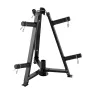 Weight Plate Rack, Weight Plate Tree for 2-Inch Weight Plates, Standard Weight Plate Tree, 300 lbs Load Capacity Weight Storage 